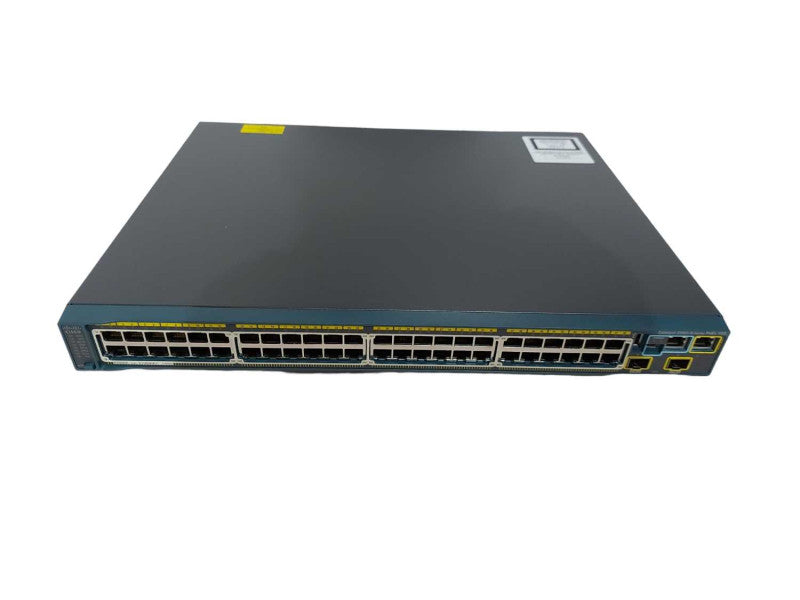 Cisco WS-C2960S-Series C2960S-48FPD-L V04  PoE+ 10G - Fact Reset #