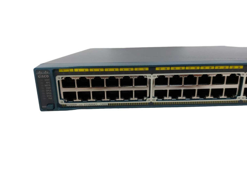 Cisco WS-C2960S-Series C2960S-48FPD-L V04  PoE+ 10G - Fact Reset #