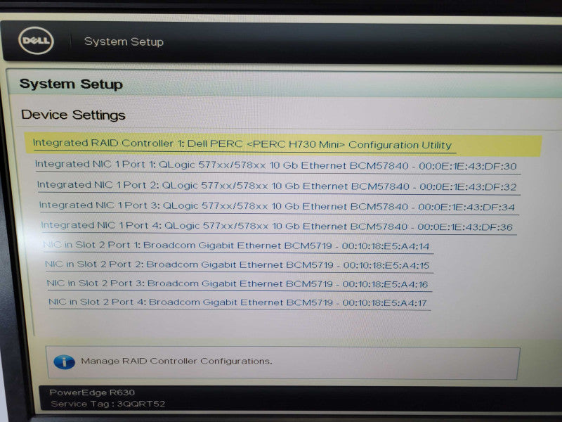 Dell PR R630 - 2x Xeon E5-2650L v3 | 16GB RAM | PERC H730 Mini | 2x750W PSU %
