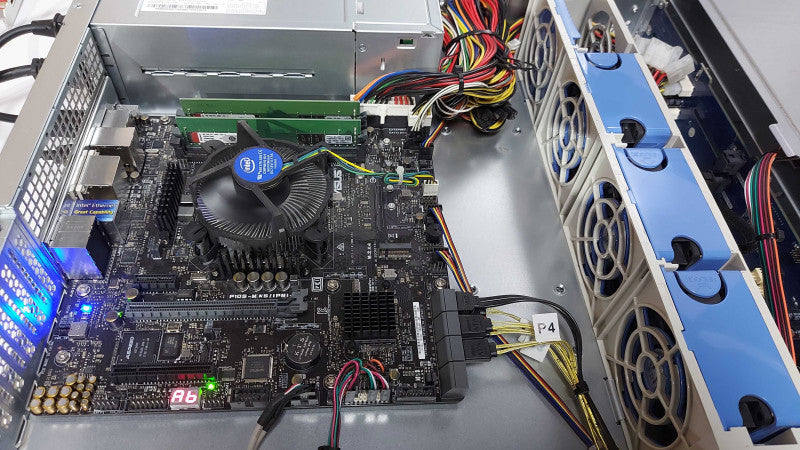 Seneca XNVR200-4 Custom Server E3-1225 V6 @ 3.30ghz / 8gb ram / READ #