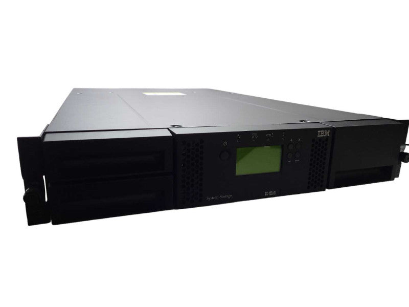 IBM TS3100 Enclosure with 2x LTO Ultrium 6-H (PN: 35P1982) Tape Drive $