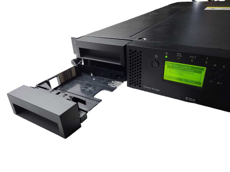 IBM TS3100 Enclosure with 2x LTO Ultrium 6-H (PN: 35P1982) Tape Drive $