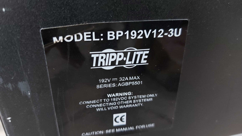 Tripp-Lite SU6000RT4UHVPM Smart 6000VA Power Module / Battery PB192V12-3U #