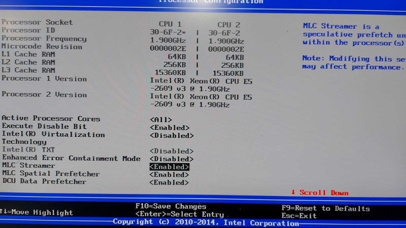 S2600CW Server 2x Xeon E5-2609 V3 @ 1.90ghz / 64gb ram / READ #