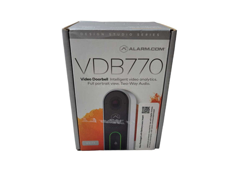 Alarm.com Doorbell Camera ADC-VDB770 Video Doorbell *READ* Q)
