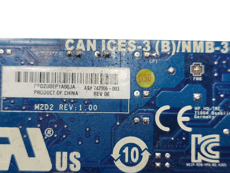 HP 742006-003 PCI-E TO M.2 ADAPTER BOARD FOR HP Z440 Z640 Z840 Q_