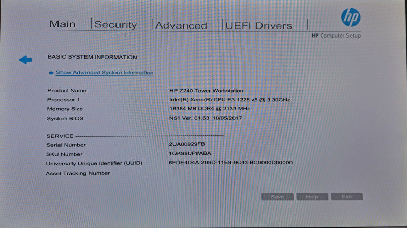 HP Z240 Workstation | Xeon E3-1225 v5 @ 3.30GHz 16GB DDR4 No GPU/HDD\\'s )