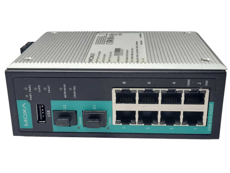Moxa EDR-810-2GSFP Secure Router  _