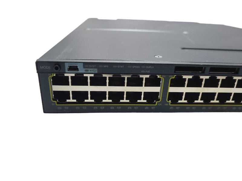 Cisco WS-C3560X-48PF-L 48 Port PoE+ Gigabit Switch $