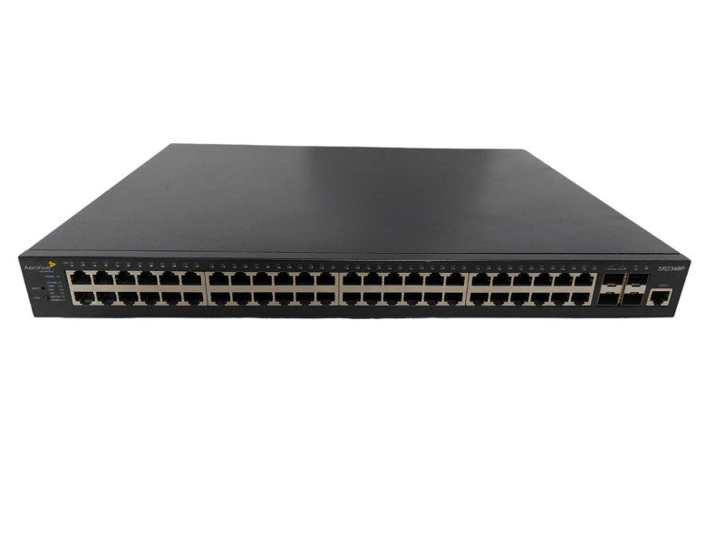 AeroHive Networks SR2348P Gigabit poE Networ Switch 10GbE SFP+ managed - READ #