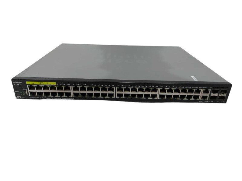 Cisco SG350X-48P 48x port gigabit PoE Stackable Managed Switch  #