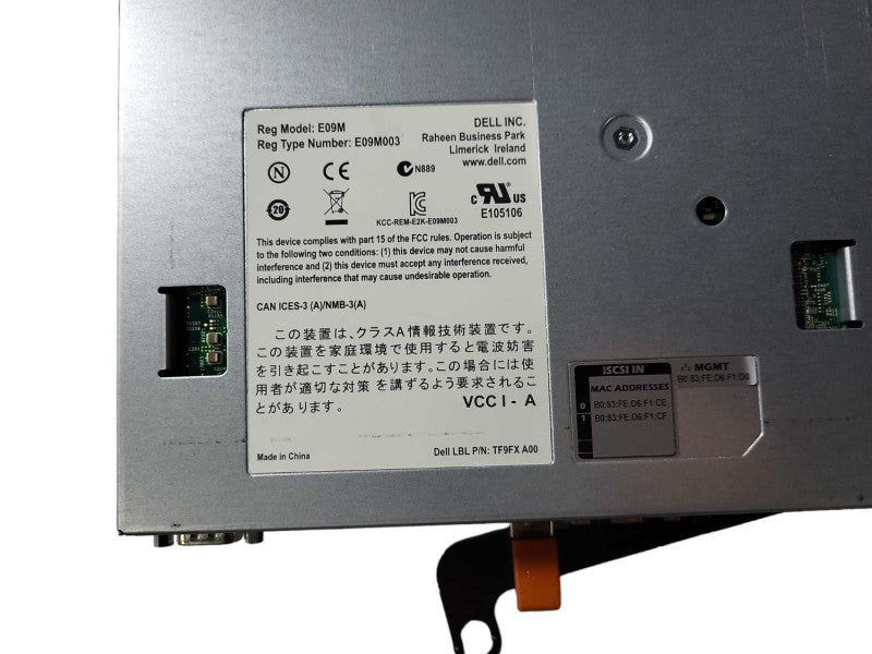 Dell PS6210 E04J w/ 1x EqualLogic Control Module15 E09M003, 2x L700E-S0 Power $