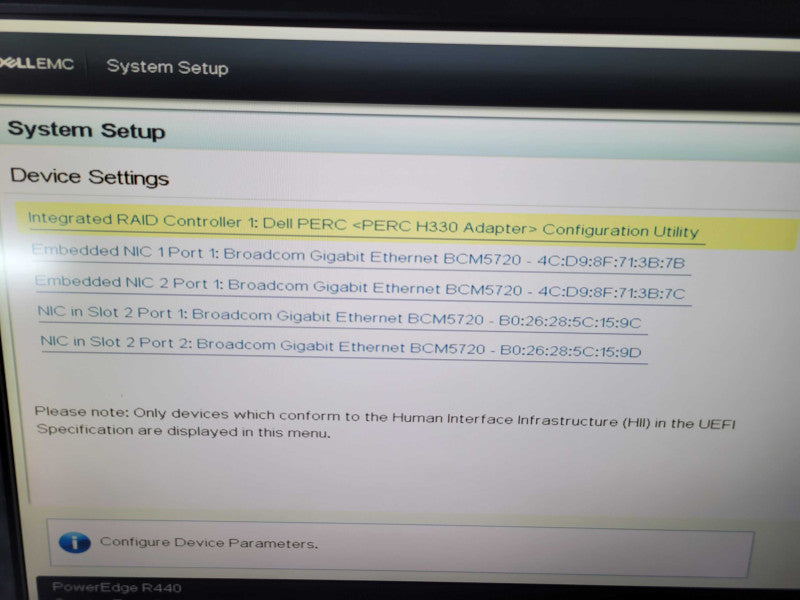 Dell PE R440 - Xeon Silver 4114 | 8GB RAM | NO HDD | PERC H330 | 2x550W PSU Q%