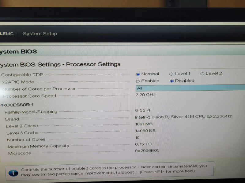 Dell PE R440 - Xeon Silver 4114 | 8GB RAM | NO HDD | PERC H330 | 2x550W PSU Q%