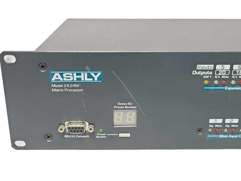 Ashly 24.24M Matrix Processor, READ _
