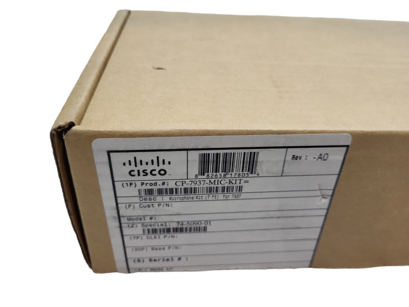 Cisco CP-7937-Mic-Kit PN-74-5090-01 Microphone New-Openbox Microphone Kit &