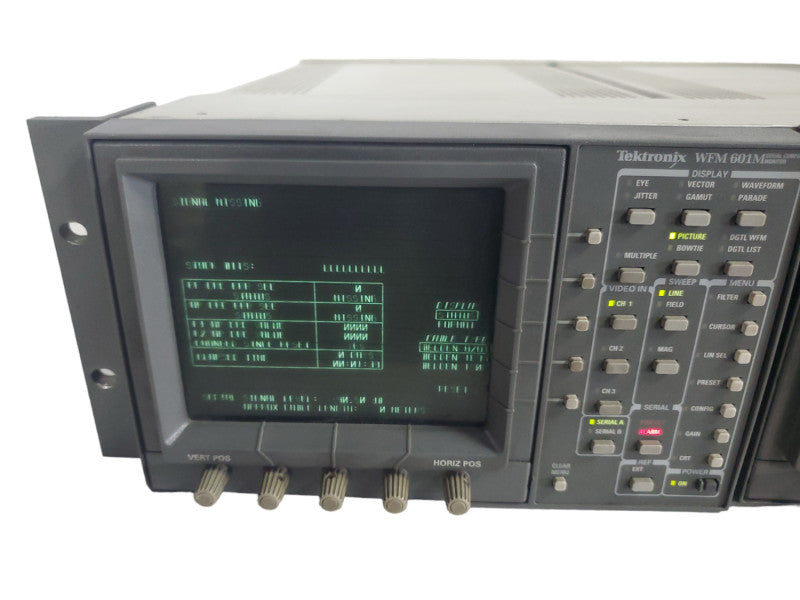 Tektronics WFM-601M Serial Monitor and 1740A Waveform Vector Monitor (AS-IS) |
