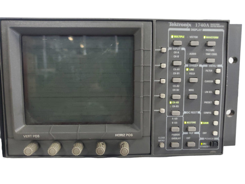 Tektronics WFM-601M Serial Monitor and 1740A Waveform Vector Monitor (AS-IS) |