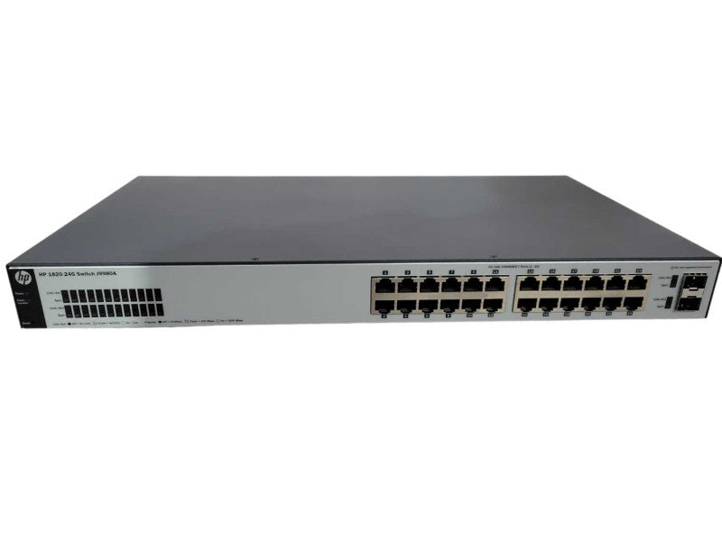 HP 1820-24G Network Switch J9980A 24 Port Gigabit Switch SFP READ !