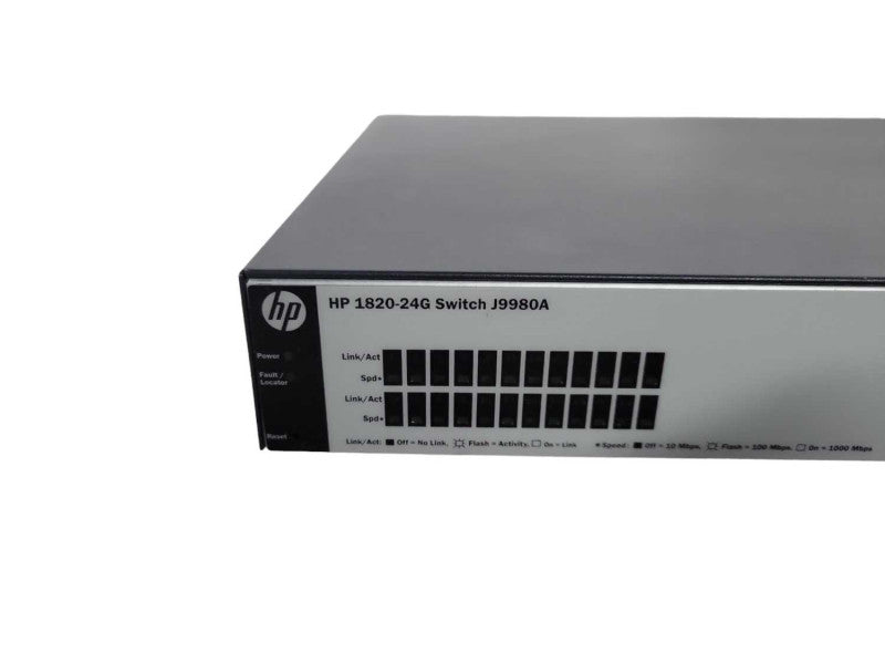 HP 1820-24G Network Switch J9980A 24 Port Gigabit Switch SFP READ !