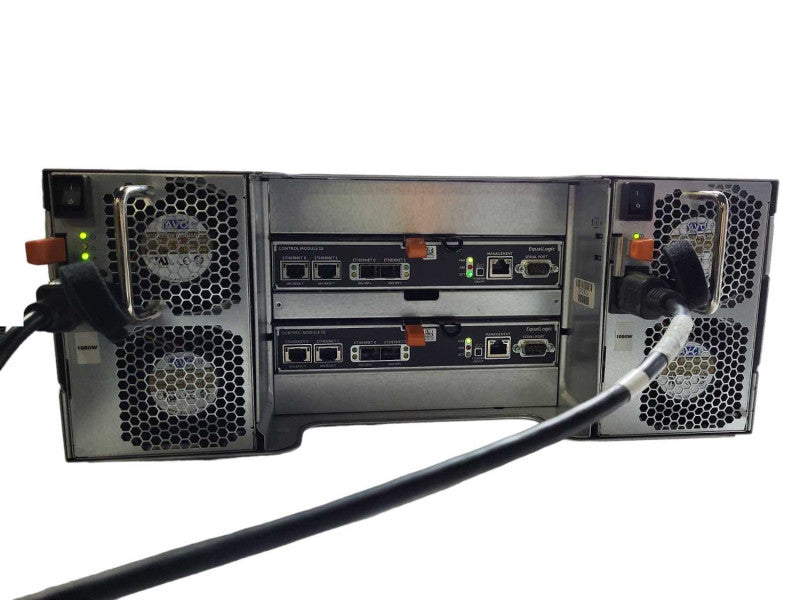 Dell EqualLogic PS6210 E05J Storage Array w/ 2x  Control Module15 E09M003 $