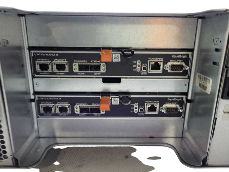 Dell EqualLogic PS6210 E05J Storage Array w/ 2x  Control Module15 E09M003 $