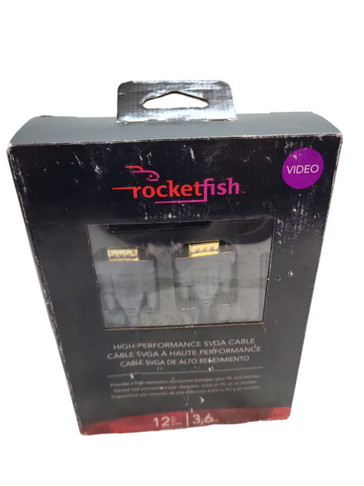 Rocketfish High Performance PC or Mac SVGA Video Cable RF-PCC115 12\\' Length  &
