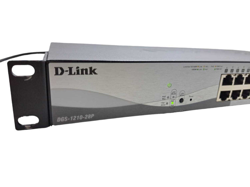 D-Link DGS-1210-28P | 28-Port Gigabit PoE 4x SFP Managed Switch )