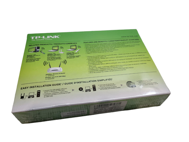 TP-LINK 300Mbps High Gain Wireless N USB Adapter - TL-WN822N &