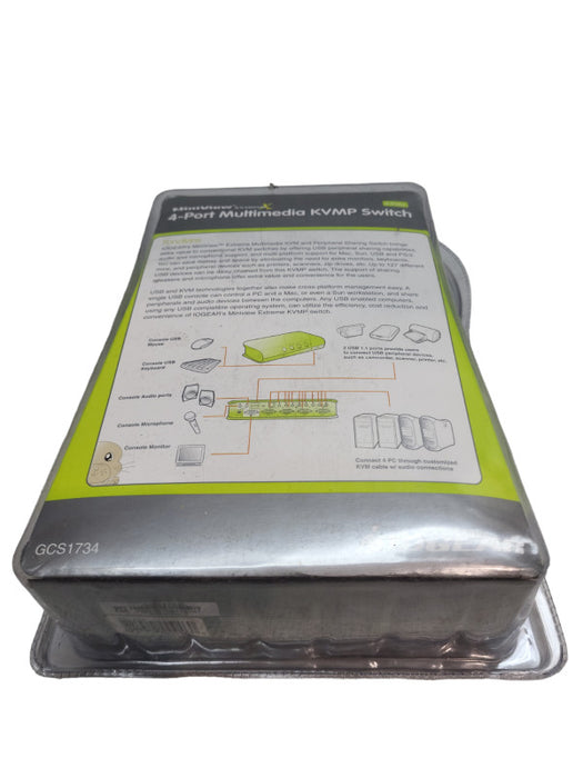 IOGEAR GCS1734 4 Port MiniView USB KVMP Switch- New &