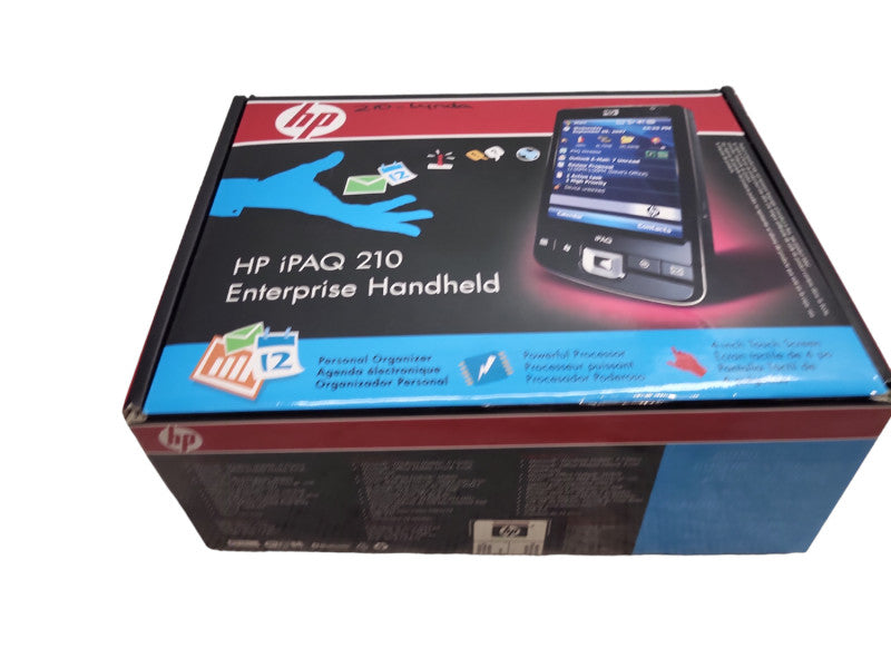 Boxed HP iPAQ 210 Enterprise Handheld Win 6.0 624MHz (FB040AA#ABA) For Parts &