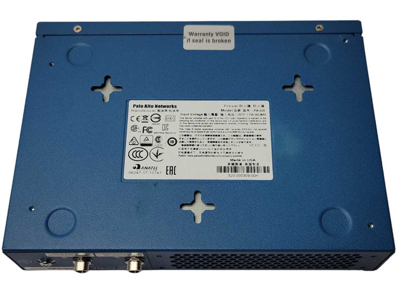 Palo Alto PA-220 Next Generation Firewall Appliance, READ Q_