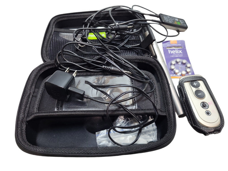 Phonak  Hearing Aids Accessories with case- No hearing aids &
