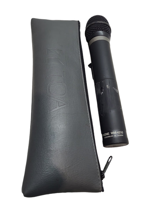 TOA UHF WIRELESS MICROPHONE WM-4210 Engineered in Japan &