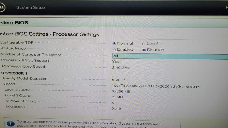 DELL PR R430 | Xeon E5-2620 v3 | 8GB RAM | PERC H330 Mini | 2x 550W PSU Q%