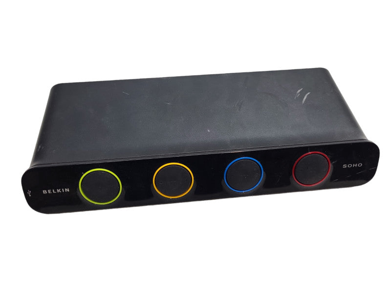 Belkin OmniView SOHO KVM Switch with Audio F1DS104L Connecting MP3 Player &