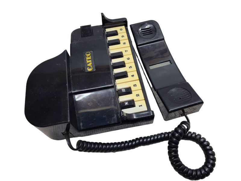 Vintage Phone Receiver Piano Number Pad &
