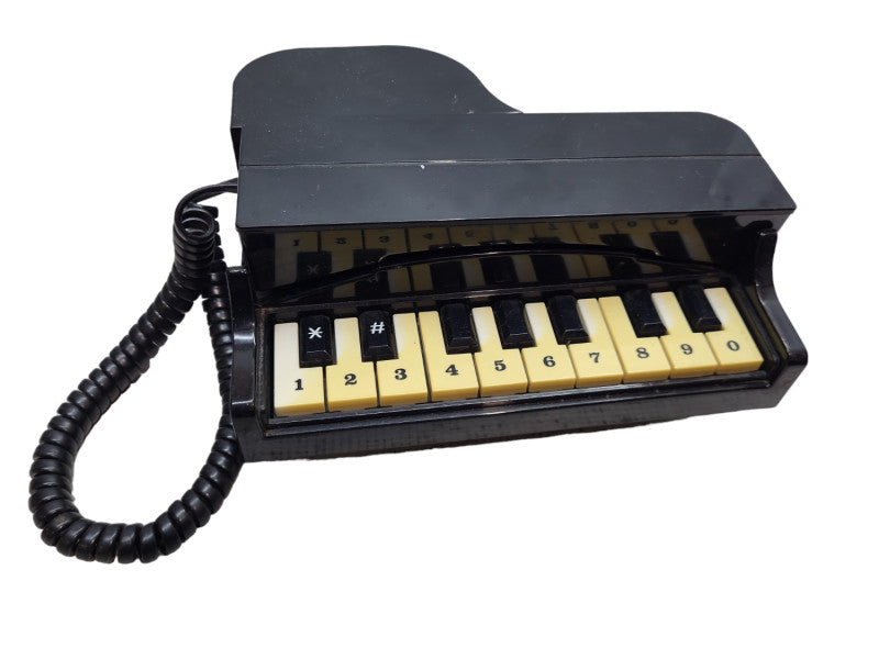 Vintage Phone Receiver Piano Number Pad &