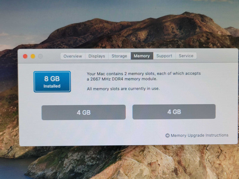 Apple Mac Mini L2018, Core I3-8100B 3.6GHz, 8GB RAM, 128GB SSD READ _