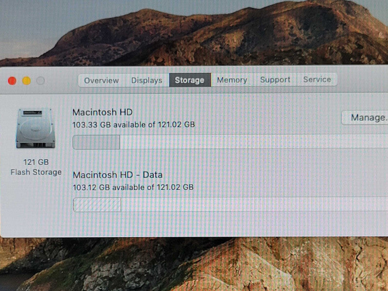 Apple Mac Mini Late 2018, Core I3-8100B 3.6GHz, 8GB RAM, 128GB SSD Q_