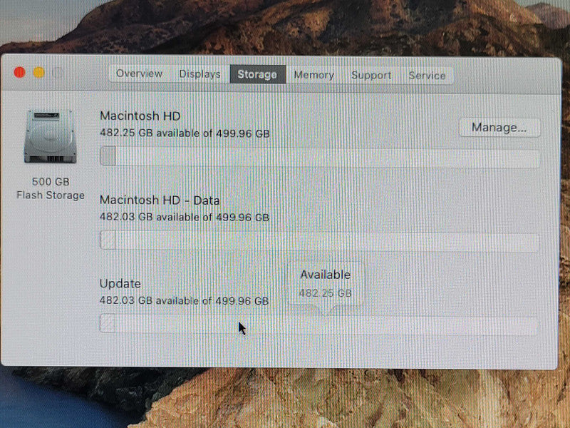 Apple Mac Mini Late 2018, Core I5-8500B 3GHz, 8GB RAM, 500GB SSD, Catalina _