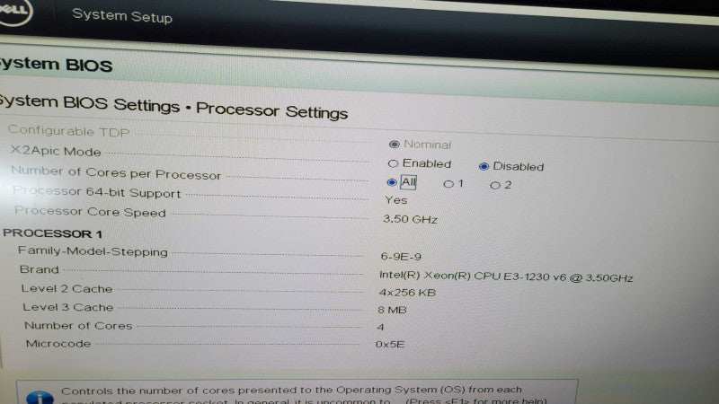 Dell PE R330 - Xeon E3-1230 v6 | 8GB RAM | PERC H330 | 2x3250W PSU %