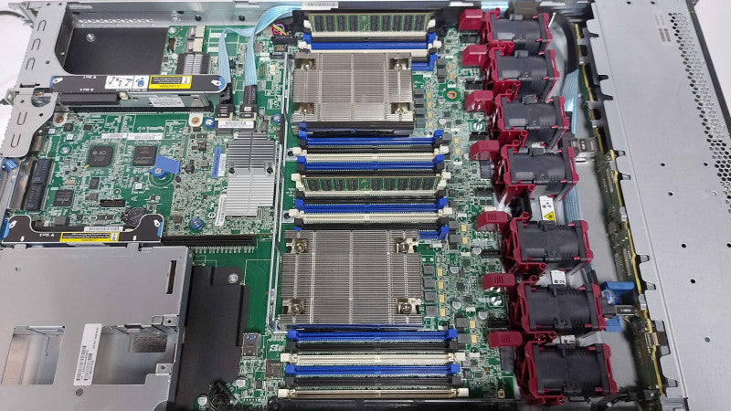 HP proliant DL360 Gen9 2x Xeon E5-2640 V3 @ 2.60ghz / 32gb ram / P440ar Raid #