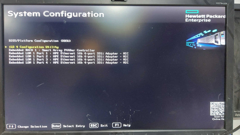 HP proliant DL360 Gen9 2x Xeon E5-2640 V3 @ 2.60ghz / 32gb ram / P440ar Raid #