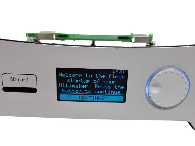 Ultimaker 2 Go 3D printer remotely print with SD Card %