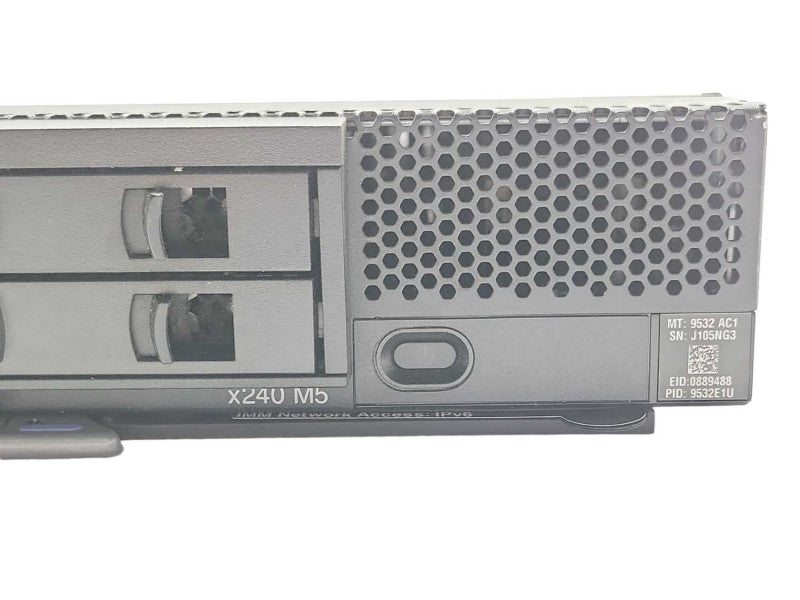 IBM X240 M5 Flex System Compute Node, 2x Xeon E5-2620v3 CPUs, READ _