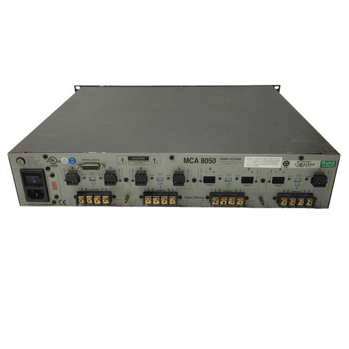 Biamp MCA-8050 Multi Channel Audio Amplifier Plz READ  -