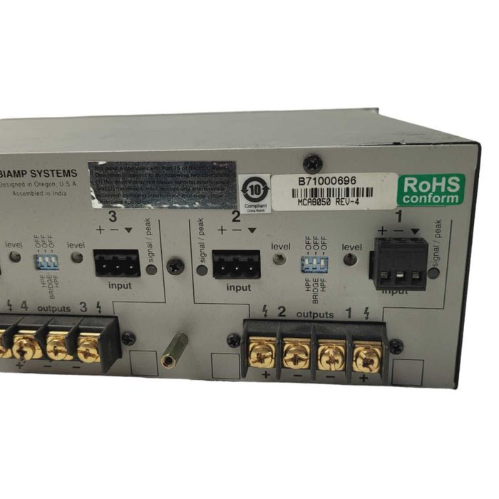 Biamp MCA-8050 Multi Channel Audio Amplifier Plz READ  -