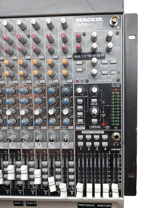 Mackie Premium Mic/Line Mixer Model: 1604-VLZ3 =