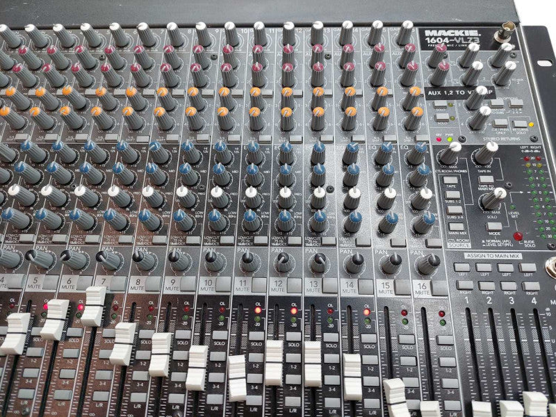 Mackie Premium Mic/Line Mixer Model: 1604-VLZ3 =
